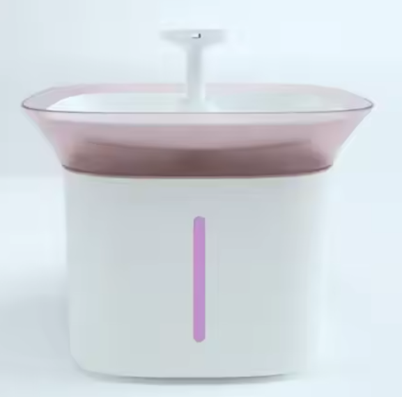 Compact 67oz Cats Dogs Pet Water Fountain Plastic Drinking Automatic Water Fountain Dispenser